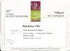 M�daille d'Or � Macon