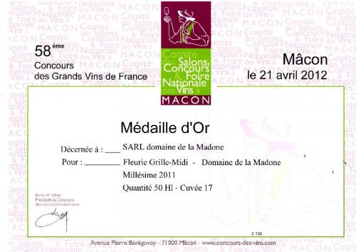 58th Grands Vins de France competition in Macon