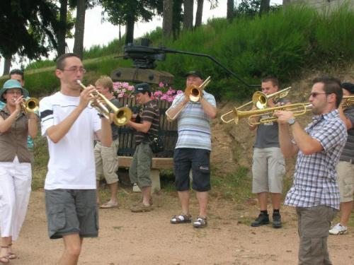 Visit of our Belgian friends in music